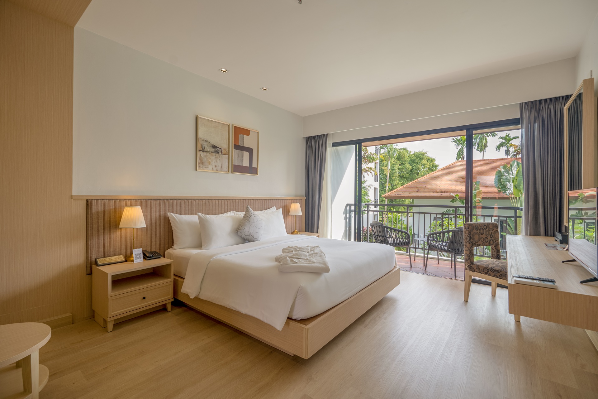 Deluxe Pool View Room at Mai Khao Beach Resort in Phuket